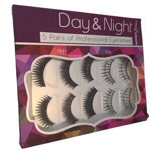 PROFUSIONS Professional‎ Eyelashes 5 Pair Various Exotic Styles